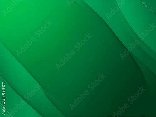 Abstract green background with clean lines and subtle gradient transitions for a modern aesthetic