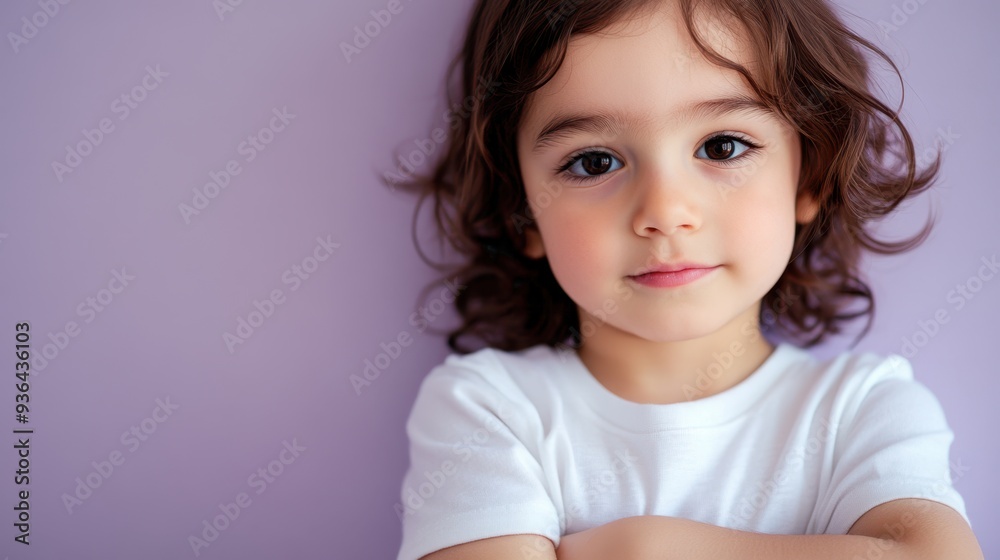 The adorable child portrait The adorable child portrait