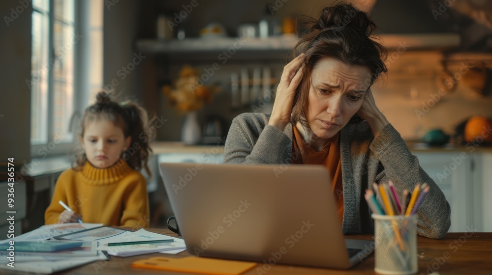 The Stressed Working Mother The Stressed Working Mother