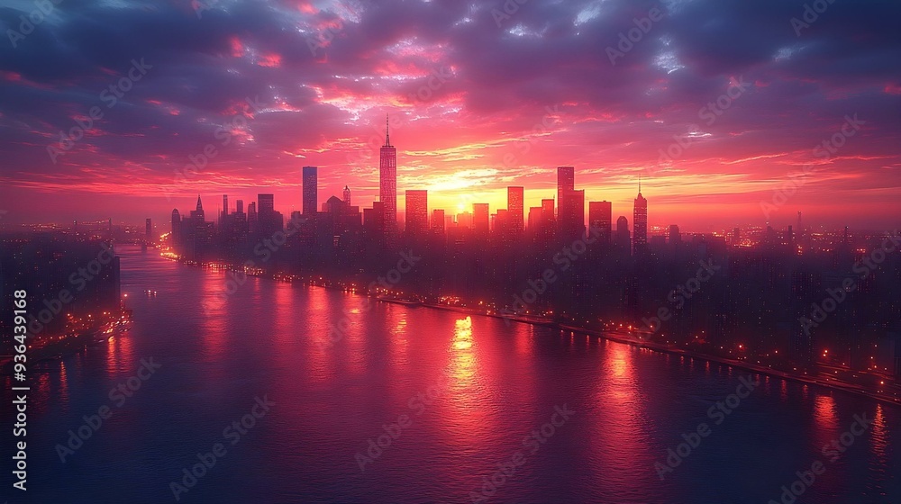 City scene City scene