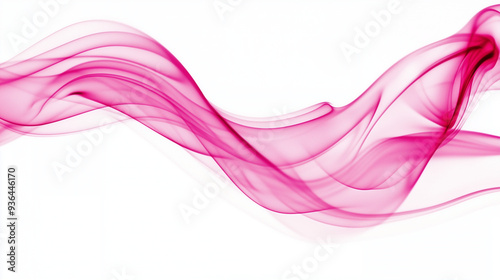 A abstract colorful smoke on white background