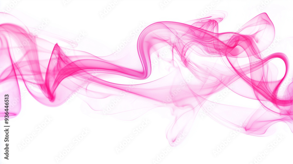 A abstract colorful smoke on white background A abstract colorful smoke on white background