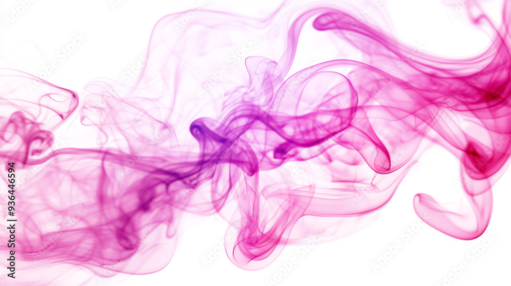 A abstract colorful smoke on white background A abstract colorful smoke on white background