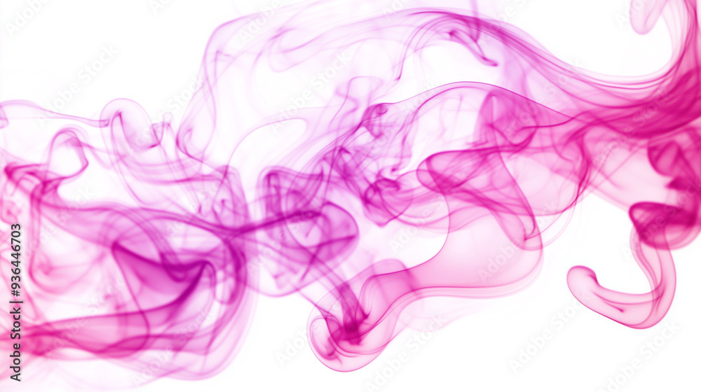 A abstract colorful smoke on white background A abstract colorful smoke on white background