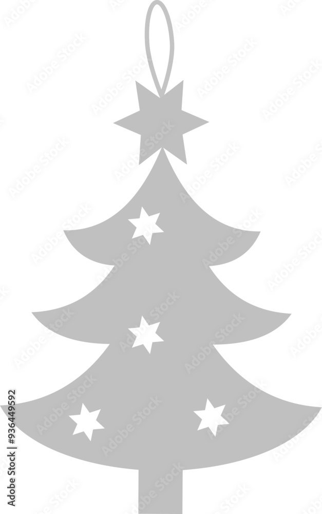 Merry Christmas! Cute modern minimalist style elements, Christmas decorations. Transparent background. Merry Christmas! Cute modern minimalist style elements, Christmas decorations. Transparent background.