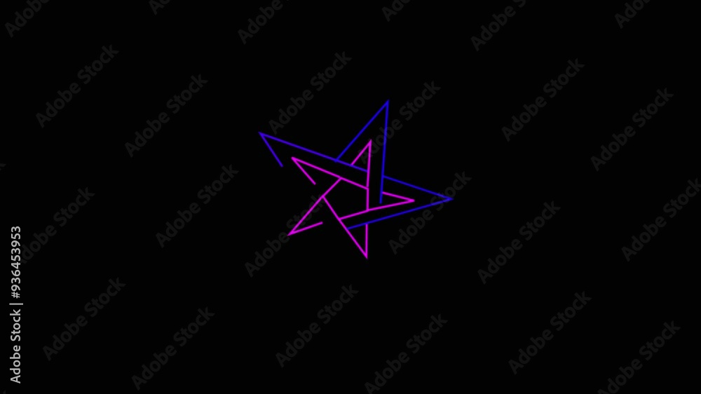blue star icon vector, star of david on blue, black blackgraound.