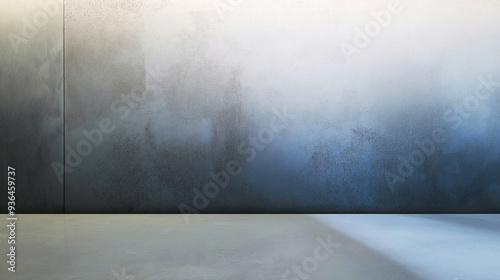 blank background modern designer minimalist design work office business workplace mockup table interior space workspace desk white creative concept wall technology modern computer laptop room