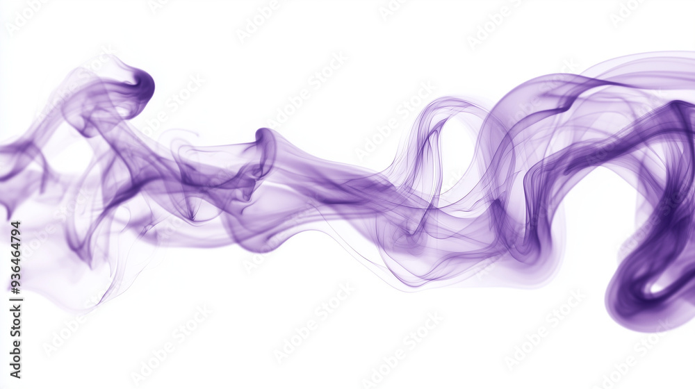 A abstract violett smoke on white background A abstract violett smoke on white background