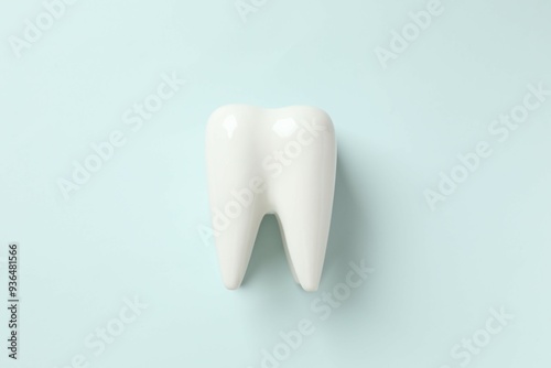 Concept of tooth treatment and dental care