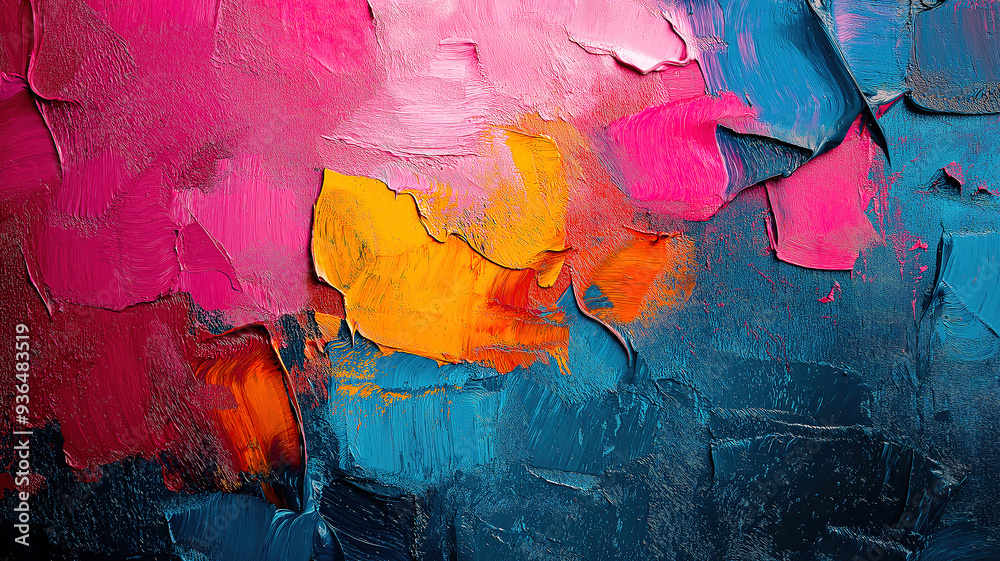 © Shahin - Vibrant summer day illustration with bright natural elements