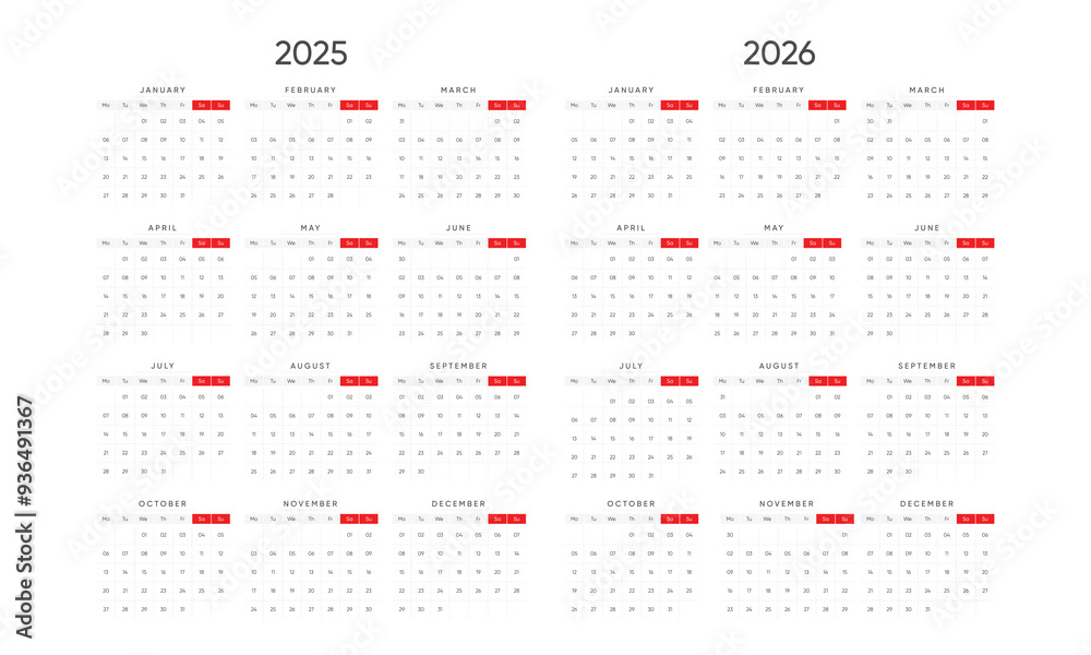 2025 2026 calendar vector. incredible calendar 2025 2026 vector. vector