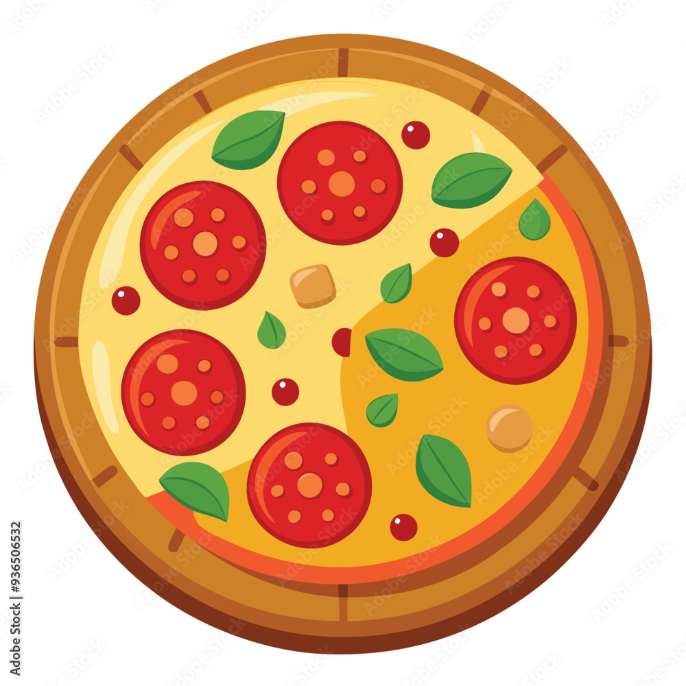Pizza vector illustration on white background , high quality Pizza vector illustration on white background , high quality