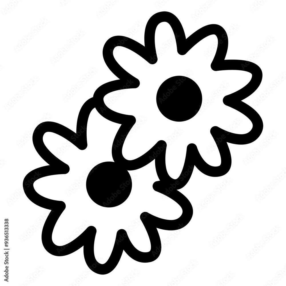 Flower Outline Flower Outline