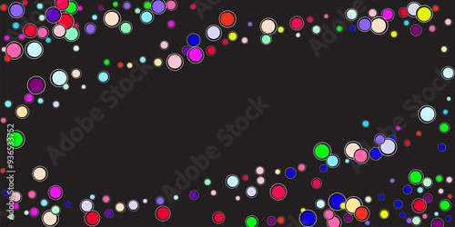 Realistic star shower on transparent night sky background.  Celebration party decoration. Vector backdro