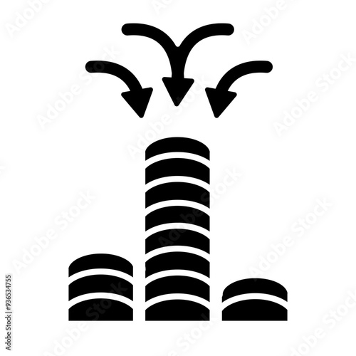 Monopoly Market Control - Outline Icon