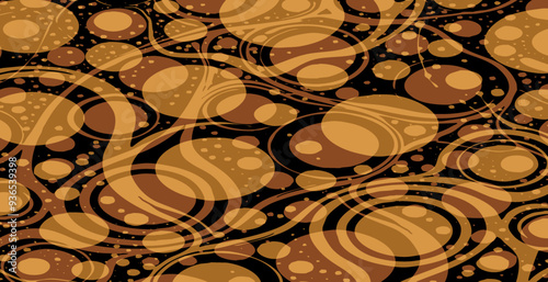 Abstract pattern. Illustration for printing on wall decorations. For use in graphics.