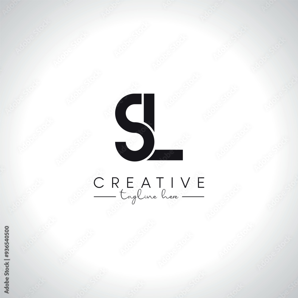 SL LS Alphabet Letters Monogram Logo Design. Initial Vector Template. SL LS Alphabet Letters Monogram Logo Design. Initial Vector Template.