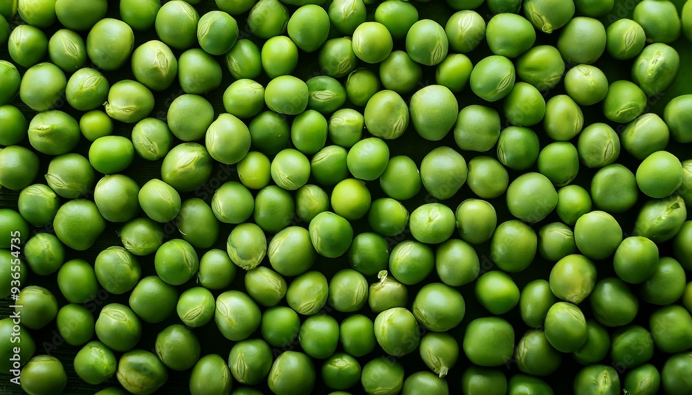 Top view of green peas as background Top view of green peas as background