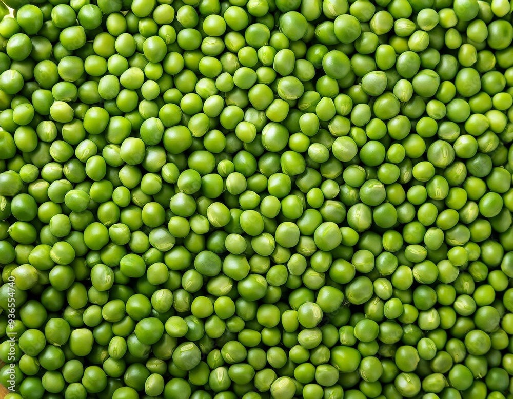 Top view of green peas as background Top view of green peas as background