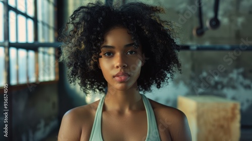 The Woman in Gym Wear photo