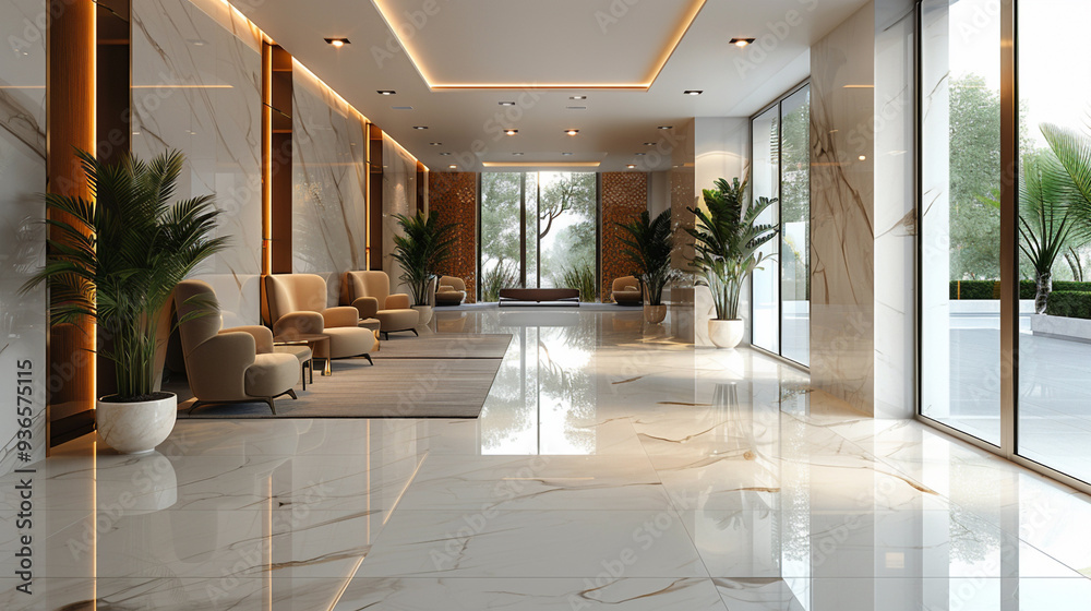 Fototapeta premium modern living room