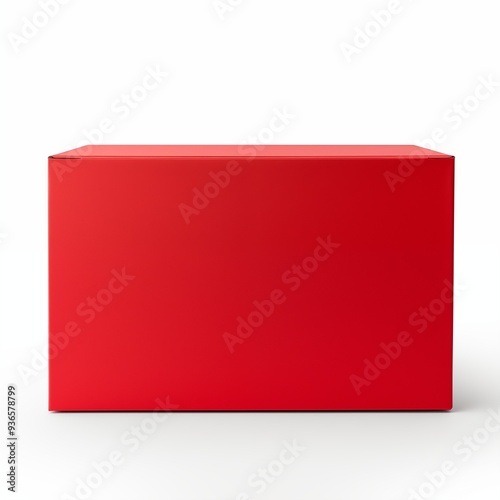 empty red box
