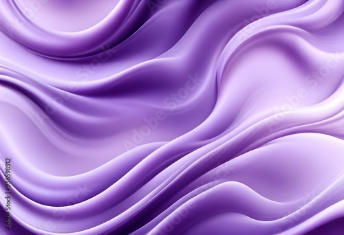 Flowing purple violet and white abstract background with soft, wavy shapes and subtle sparkles, silk like waves and smoothness