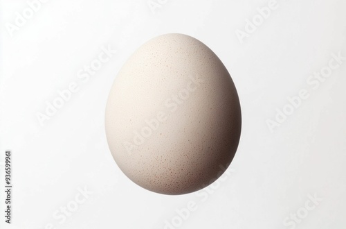 Egg Isolated on White Background