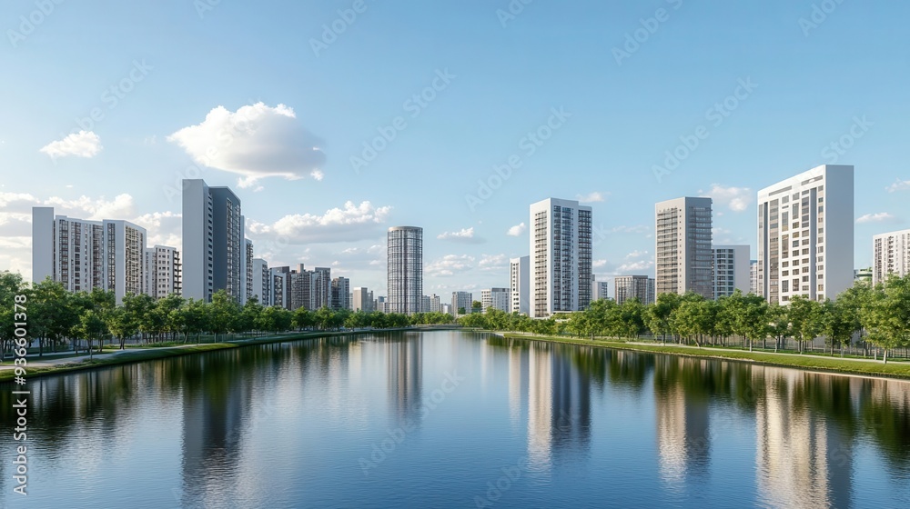 A city designed for zero waste, with advanced recycling and energy recovery systems, urban development, sustainability, technological innovation A city designed for zero waste, with advanced recycling and energy recovery systems, urban development, sustainability, technological innovation