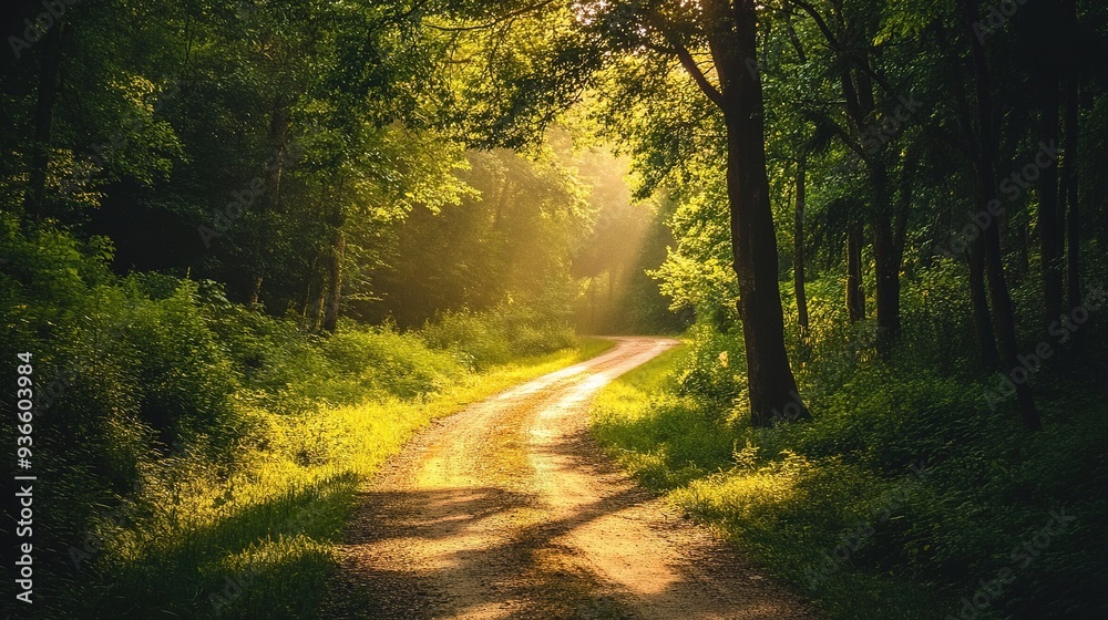 Fototapeta premium Stunning landscape in a popular travel destination for nature lovers