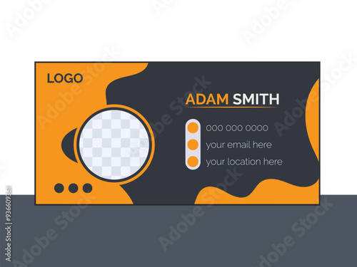 Web E-mail Signature Template Design