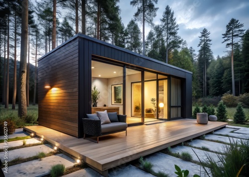 A haven for the modern soul, this space is defined by simplicity, warmth, and eco-friendliness, where comfort and sustainability blend harmoniously. photo