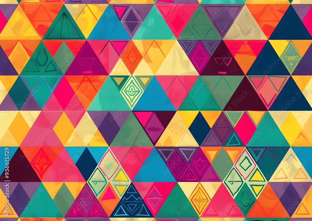 Geometric Abstract Background Geometric Abstract Background