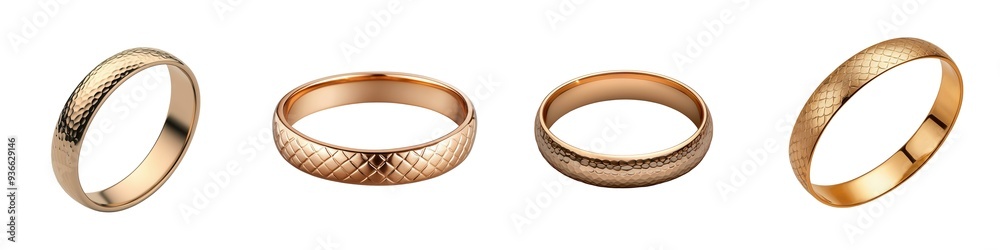 A collection of elegant rose gold rings showcasing various designs and textures, perfect for jewelry enthusiasts and gift buyers. A collection of elegant rose gold rings showcasing various designs and textures, perfect for jewelry enthusiasts and gift buyers.
