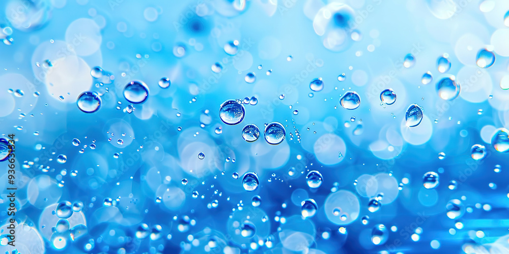Close-up of water droplets Close-up of water droplets