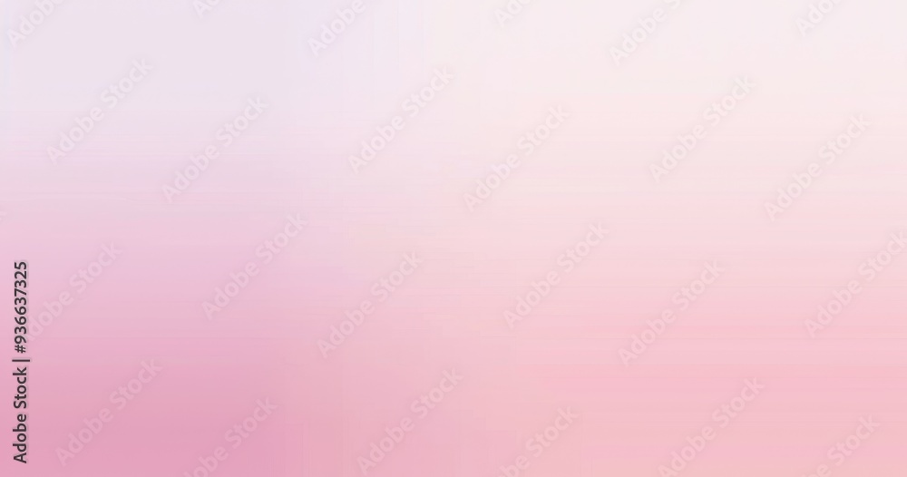 A soft gradient blend of pink and white hues, creating a calming and aesthetic background.