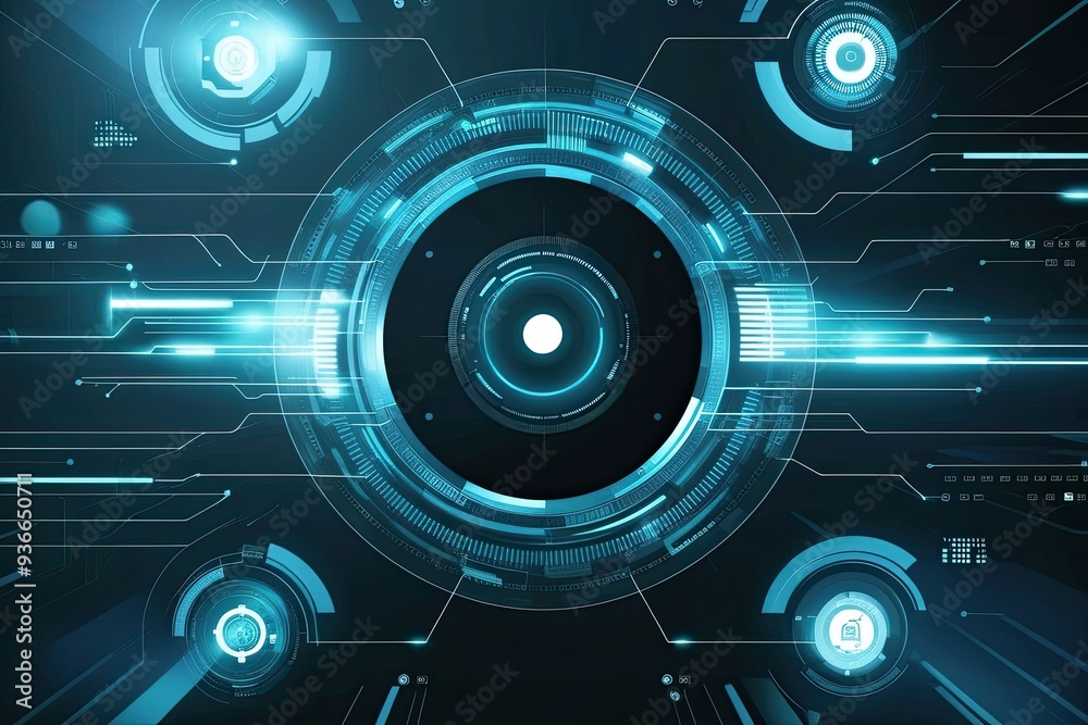 Futuristic Digital Backdrop for Technology Data Sound and Design Futuristic Digital Backdrop for Technology Data Sound and Design