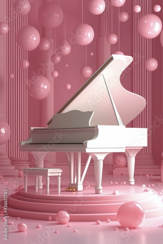 Close-up view of piano keys during a music practice session in a cozy room