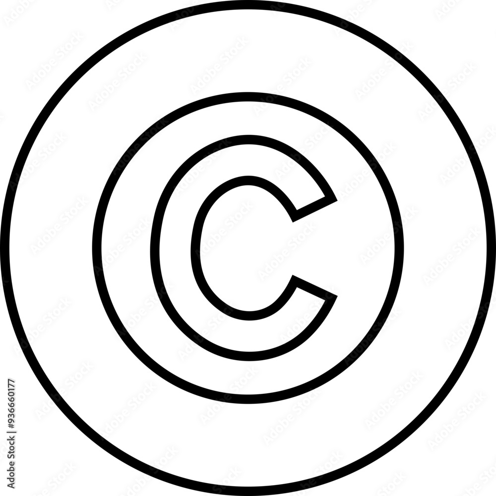 Copyright Icon. Trademark Copyright Protection C Mark flat and line Vector Sign isolated on transparent background Suitable for Apps and Websites UI Designs. Business product license Copyright Icon. Trademark Copyright Protection C Mark flat and line Vector Sign isolated on transparent background Suitable for Apps and Websites UI Designs. Business product license