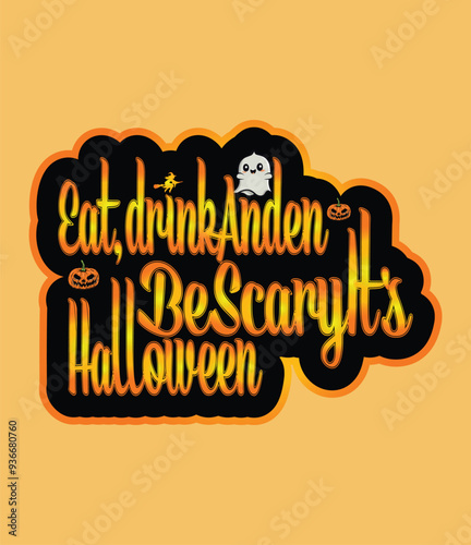 Halloween t-shirt design