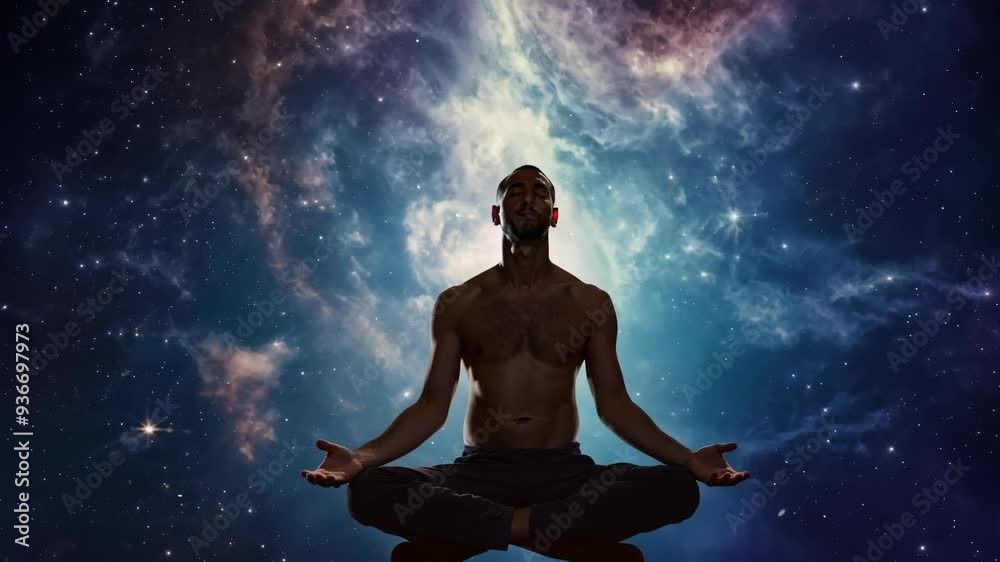 Meditation in space Meditation in space