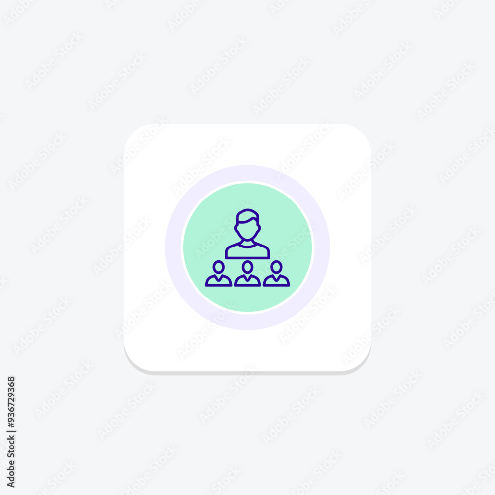 Leadership circle icon , vector, pixel perfect, illustrator file Leadership circle icon , vector, pixel perfect, illustrator file