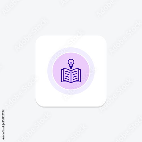 Wisdom circle icon , vector, pixel perfect, illustrator file