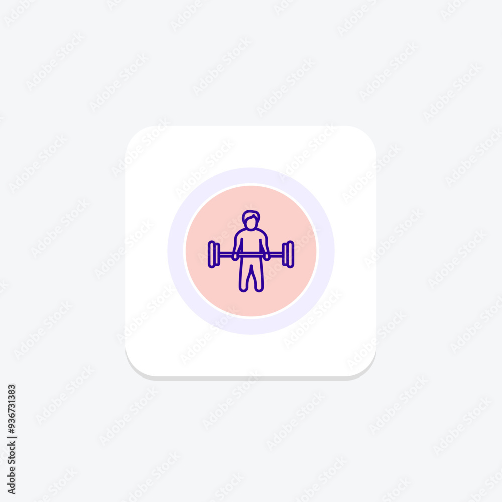 Abs Workout icon, workout, core, exercise, routine line icon, editable vector icon, pixel perfect, illustrator ai file Abs Workout icon, workout, core, exercise, routine line icon, editable vector icon, pixel perfect, illustrator ai file