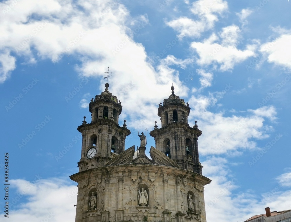 Torres de la Peregrina en Pontevedra, Galicia Torres de la Peregrina en Pontevedra, Galicia