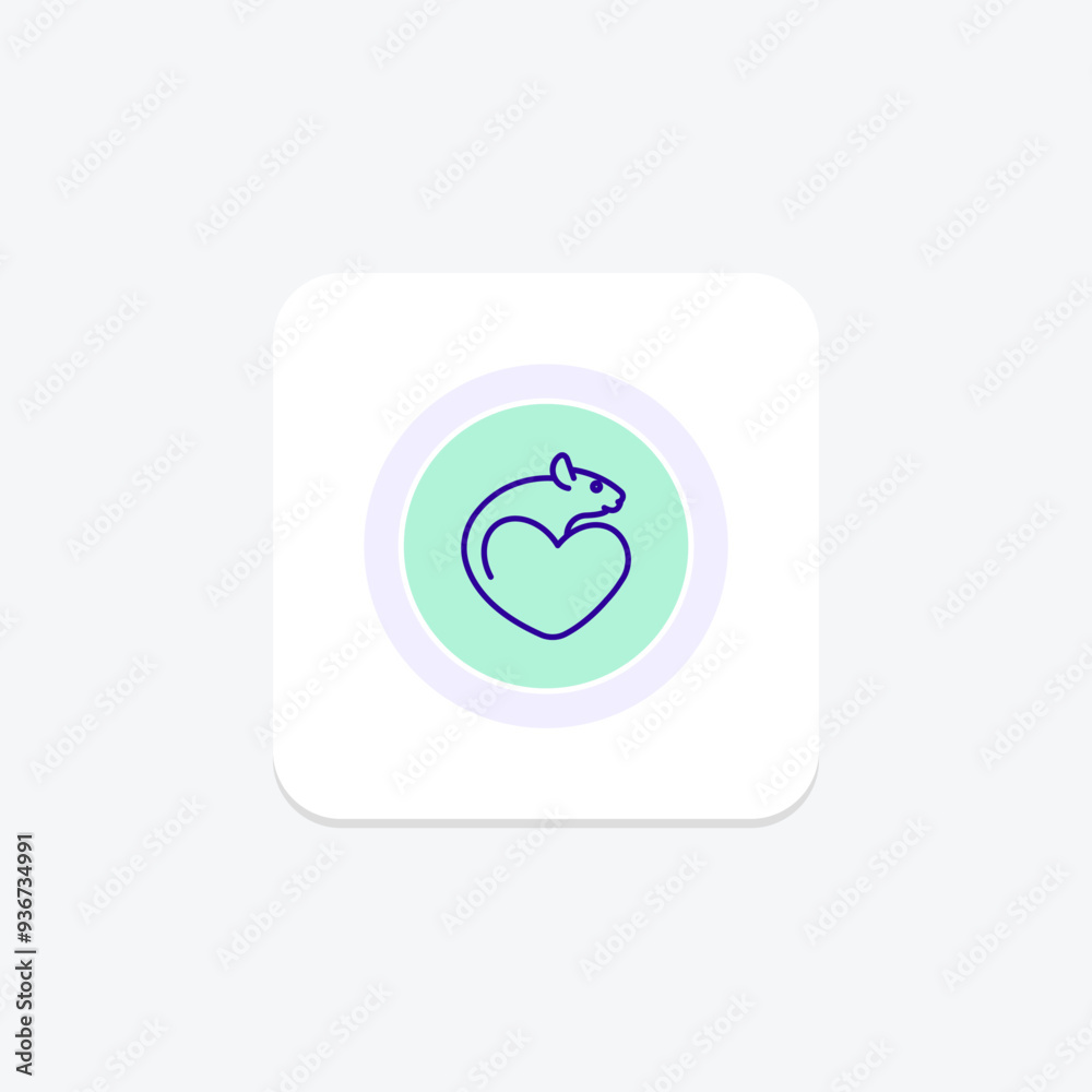 Rat circle icon , vector, pixel perfect, illustrator file Rat circle icon , vector, pixel perfect, illustrator file