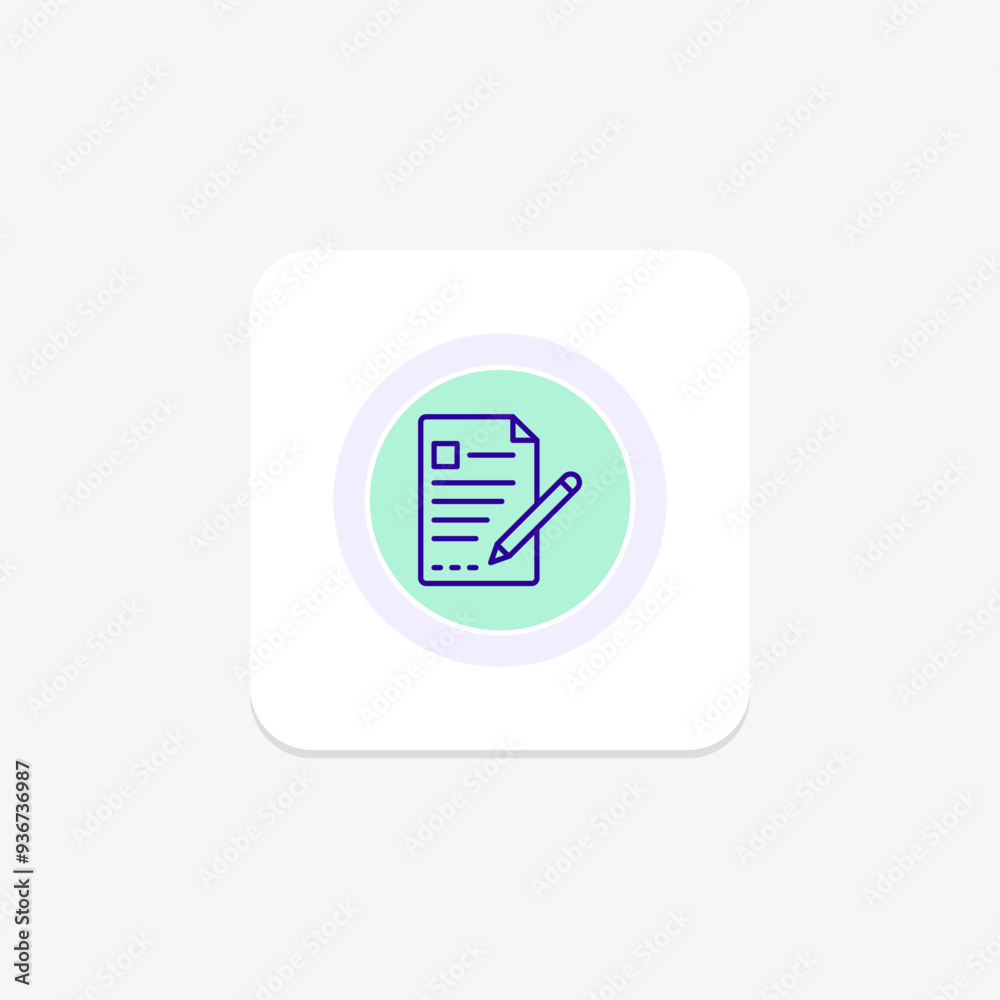 Writing black outcircle icon , vector, pixel perfect, illustrator file Writing black outcircle icon , vector, pixel perfect, illustrator file