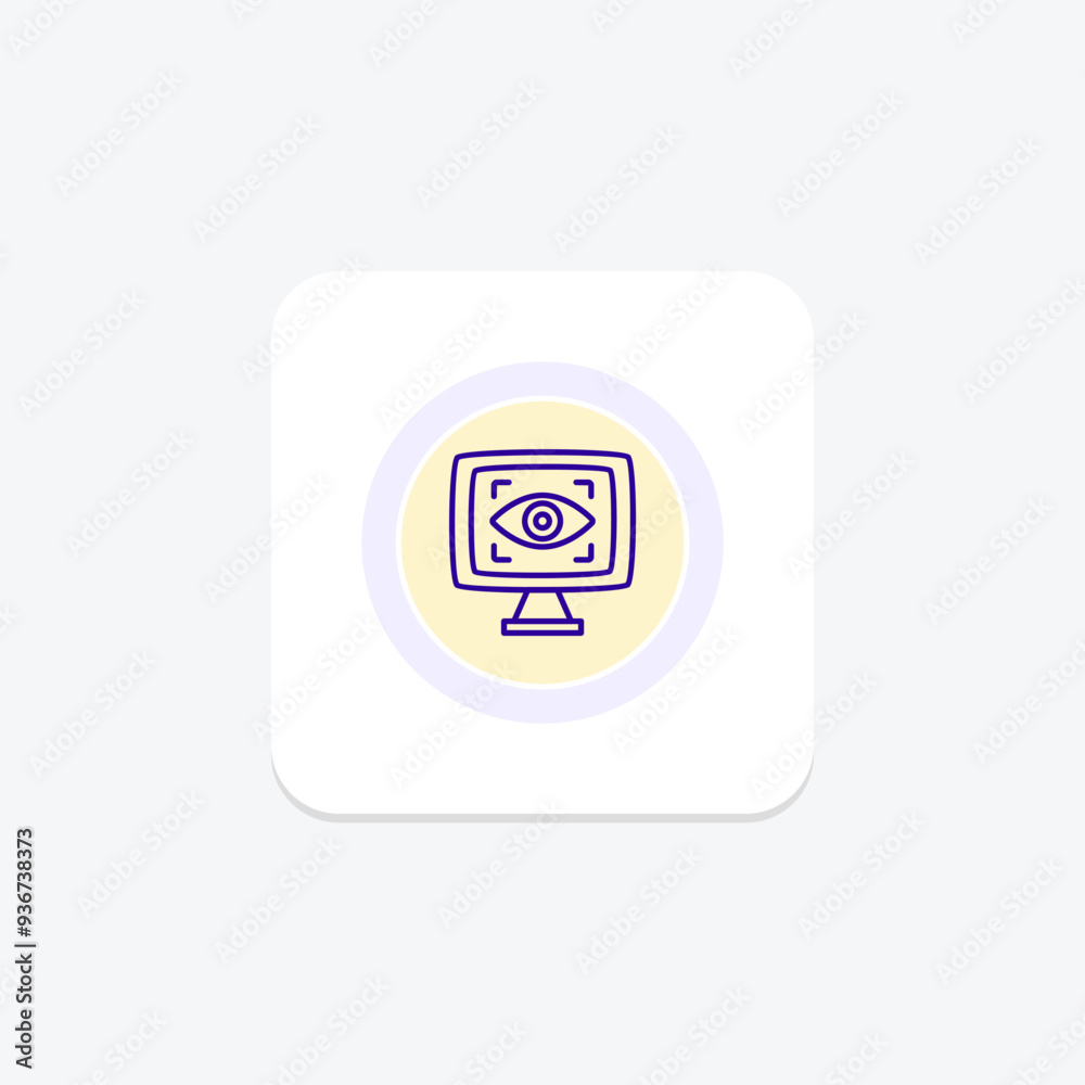 Self Monitoring circle icon , vector, pixel perfect, illustrator file Self Monitoring circle icon , vector, pixel perfect, illustrator file