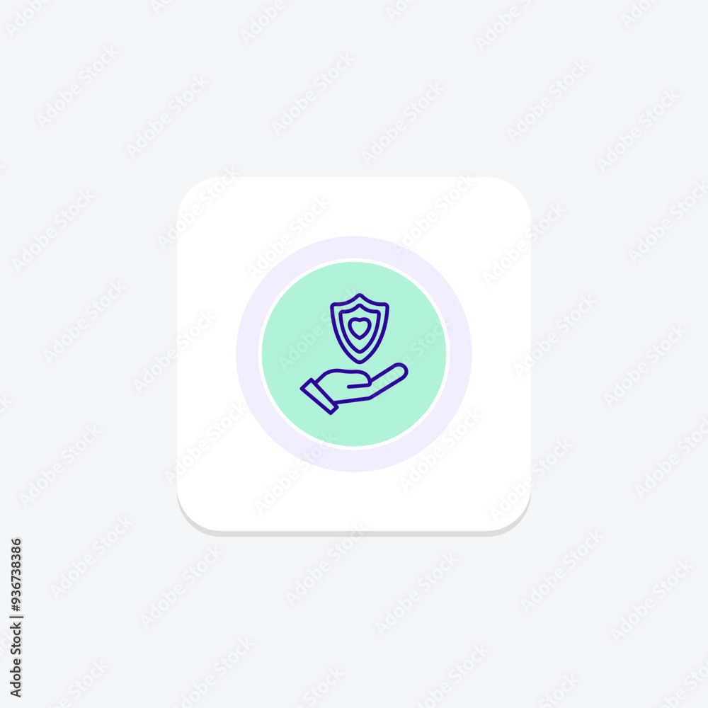 Self Trust circle icon , vector, pixel perfect, illustrator file Self Trust circle icon , vector, pixel perfect, illustrator file