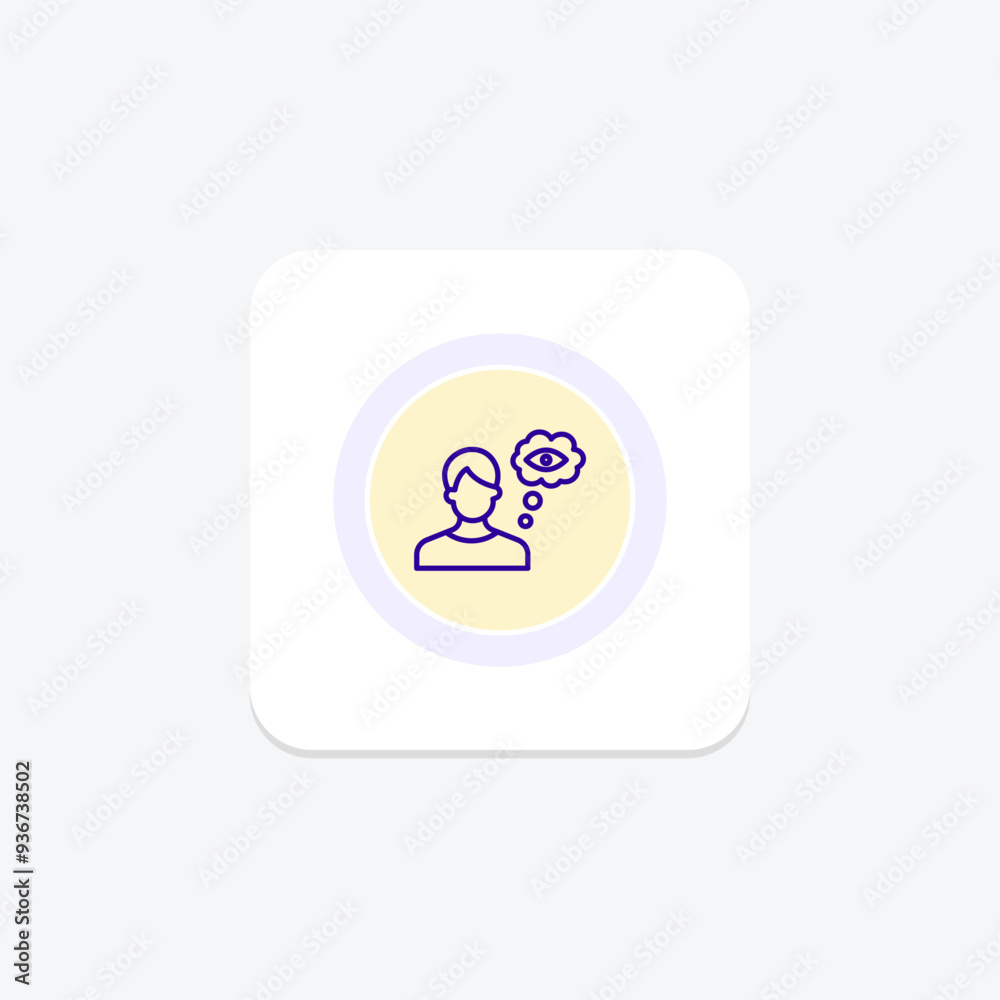 Visualize Imagine circle icon , vector, pixel perfect, illustrator file Visualize Imagine circle icon , vector, pixel perfect, illustrator file